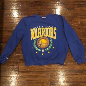 Mitchell and Ness Golden State Warriors sweater
